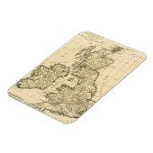 Magnet Flexible Les îles britanniques (Côté Gauche)