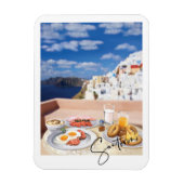 Magnet Flexible Les îles grecques, Santorin (Vertical)