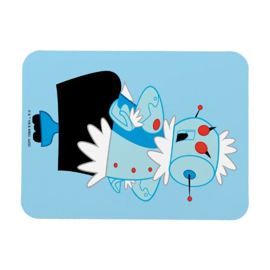 Magnet Flexible Les Jestons | Rosie le robot (Horizontal)