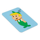 Magnet Flexible Les Jetsons | Son Garçon Elroy (Côté Droit)