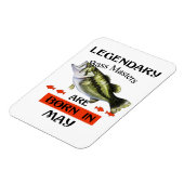 Magnet Flexible Les légendaires Maîtres de basse sont nés en mai (Côté Gauche)