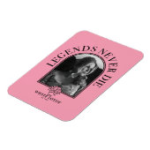 Magnet Flexible Les légendes ne meurent jamais - Le Lotus Blanc (Côté Gauche)