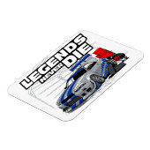 MAGNET FLEXIBLE LES LÉGENDES NE MEURTENT JAMAIS ! (Côté Gauche)