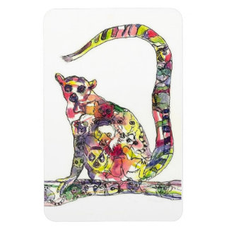 Magnet Flexible Les lémuriens dans un aimant de lémur