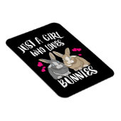 Magnet Flexible Les Loves Bunnies de Just Girl | Bunny (Côté Droit)