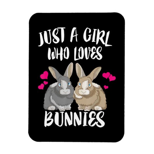 Magnet Flexible Les Loves Bunnies de Just Girl | Bunny (Vertical)