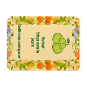 Magnet Flexible Les meilleures choses viennent dans l'annonce de p (Horizontal)