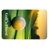 Magnet Flexible Les meilleurs du golf (Horizontal)