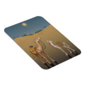 Magnet Flexible Les mignons chameaux de Bethléem aimant Noël (Côté Droit)