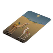 Magnet Flexible Les mignons chameaux de Bethléem aimant Noël (Côté Gauche)