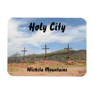 Magnet Flexible Les monts Wichita Ville Sainte