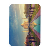 Magnet Flexible Les monuments | Couleurs du Taj Mahal (Vertical)