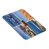 Magnet Flexible Les monuments du Sultanat d'Oman (Côté Droit)