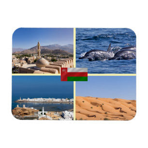 Magnet Flexible Les monuments du Sultanat d'Oman