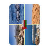 Magnet Flexible Les monuments du Sultanat d'Oman (Vertical)