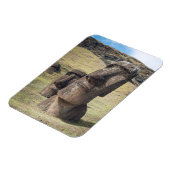 Magnet Flexible Les monuments | Île de Pâques, Chili (Côté Gauche)