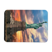 Magnet Flexible Les monuments | La statue de la liberté (Horizontal)