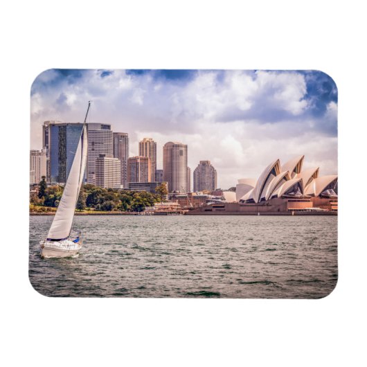 Magnet Flexible Les monuments | Opéra de Sydney (Horizontal)