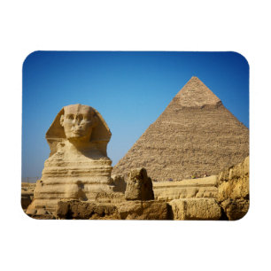Magnet Flexible Les monuments Sphinx & Pyramide d'Egypte