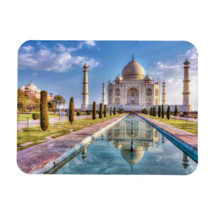 Magnet Flexible Les monuments   Taj Mahal Sunrise