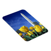 Magnet Flexible Les monuments | Washington Monument au printemps (Côté Droit)