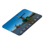 Magnet Flexible Les moulins à vent Holland regardent l'aimant frig (Côté Gauche)