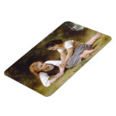 Magnet Flexible Les Noisettes : Les jeunes filles ramassent les no (Côté Gauche)