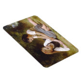 Magnet Flexible Les Noisettes : Les jeunes filles ramassent les no (Côté Droit)