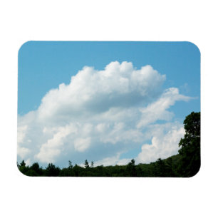 Magnet Flexible Les nuages rencontrent les arbres