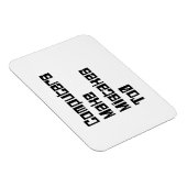 Magnet Flexible Les Ordinateurs Font Des Erreurs À 0 (Côté Droit)