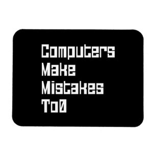 Magnet Flexible Les Ordinateurs Font Des Erreurs À 0