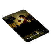 Magnet Flexible Les palmiers de Lanzarote à l'aimant du réfrigérat (Côté Droit)