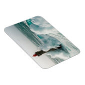 Magnet Flexible Les phares | Jument Phare Ouessant France (Côté Droit)