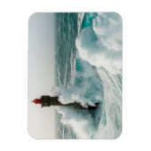 Magnet Flexible Les phares | Jument Phare Ouessant France (Vertical)