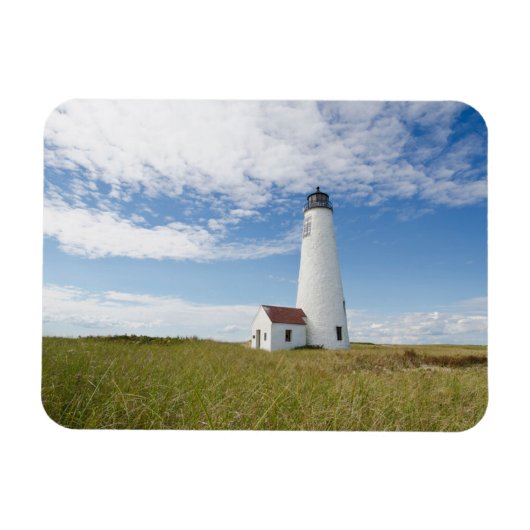 Magnet Flexible Les phares | Massachusetts de phare (Horizontal)