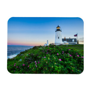 Magnet Flexible Les phares Point Lighthouse Bristol Maine