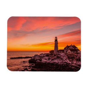 Magnet Flexible Les phares   Portland Head Cape Elizabeth Maine