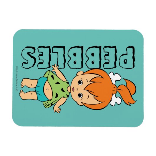 Magnet Flexible Les Pierrafeu | Pierre de caillou (Horizontal)