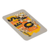 Magnet Flexible Les Pierrafeu | Tout le monde Rock (Côté Droit)