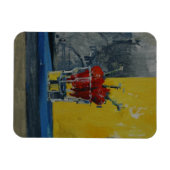Magnet Flexible Les poules en verre (Horizontal)