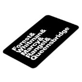 Magnet Flexible Les projets (Côté Gauche)