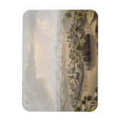 Magnet Flexible Les pyramides du Caire, gravées par Daniel Havell  (Vertical)