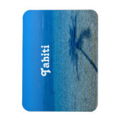 Magnet Flexible Les réflexions de Tahiti (Vertical)