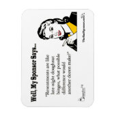 Magnet Flexible Les ressentiments sont comme (version PG)... (Vertical)