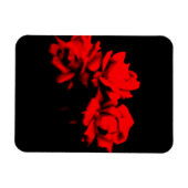 Magnet Flexible Les roses de sang dans l'obscurité (Horizontal)