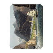 Magnet Flexible Les routes, Sainte-Hélène, gravée par Robert Havel (Vertical)