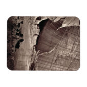 Magnet Flexible Les ruines antiques du Canyon de Chelle, 1873 (a (Horizontal)