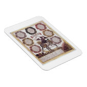 Magnet Flexible Les Sept Péchés Mortels (gravure) (Côté Droit)