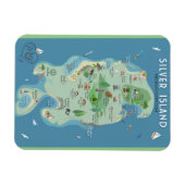 Magnet Flexible Les Steeles sur l'aimant flexible de Silver Island (Horizontal)