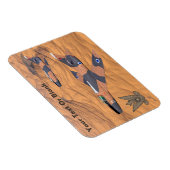 Magnet Flexible Les Super Mystères Israéliens Sur Le Désert (Côté Droit)